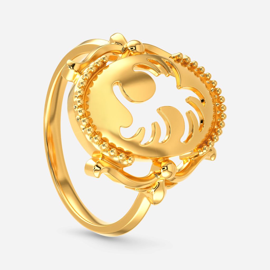 Heart of a Dragon Gold Rings image