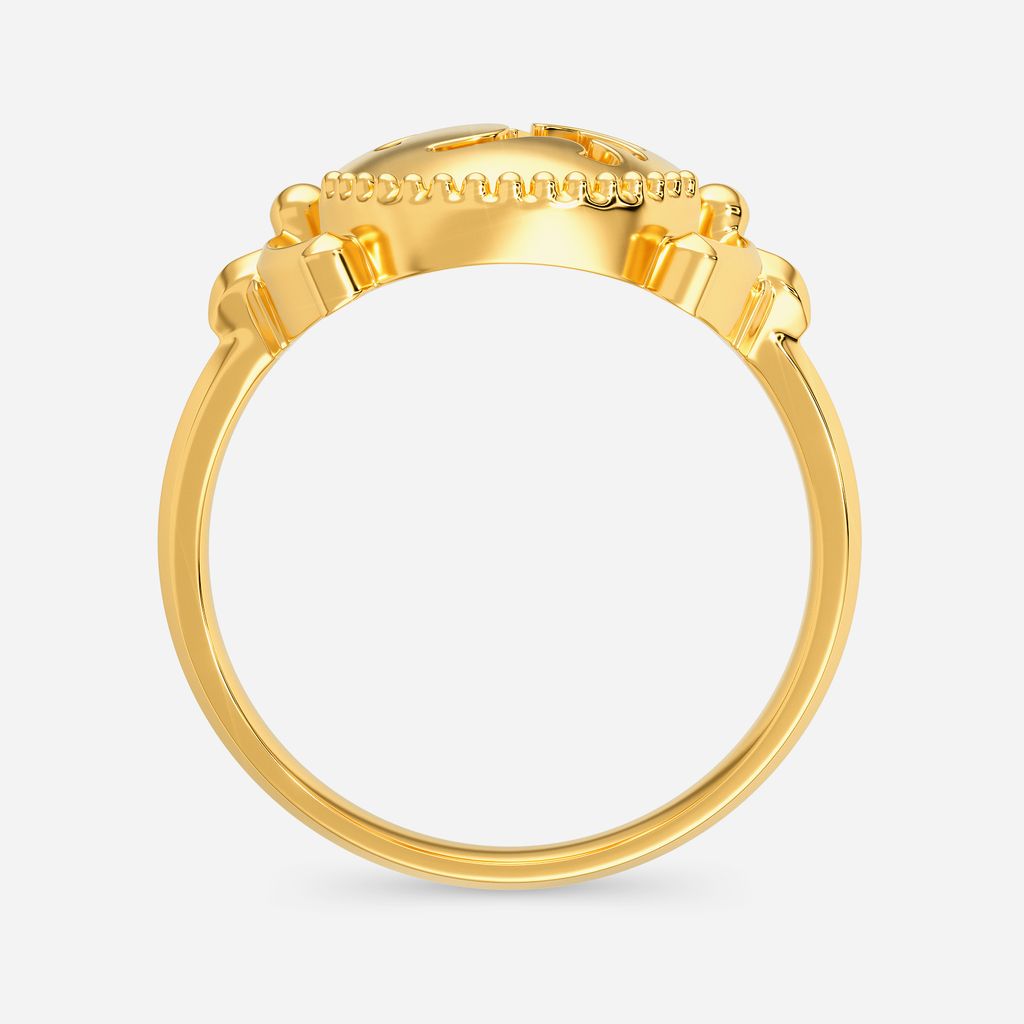 Heart of a Dragon Gold Rings image