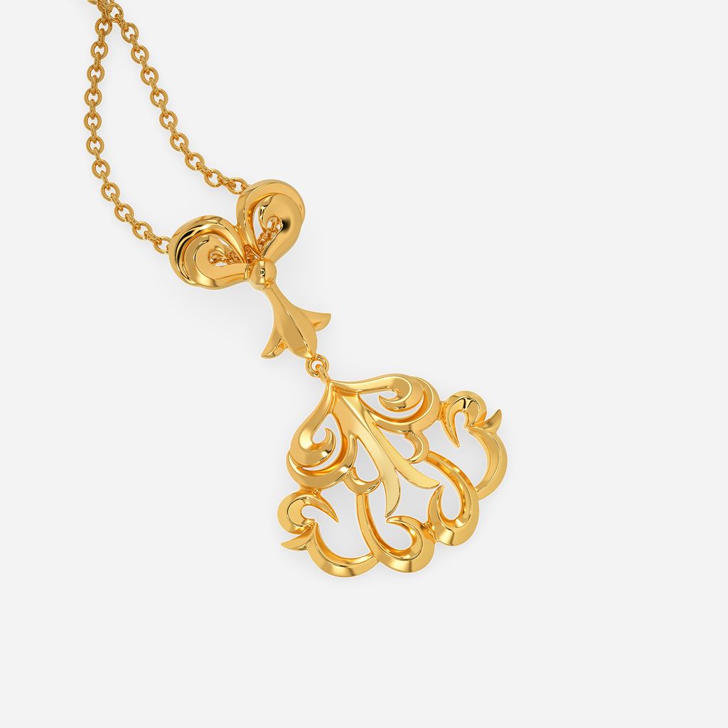 Moonlight Escape Gold Pendants