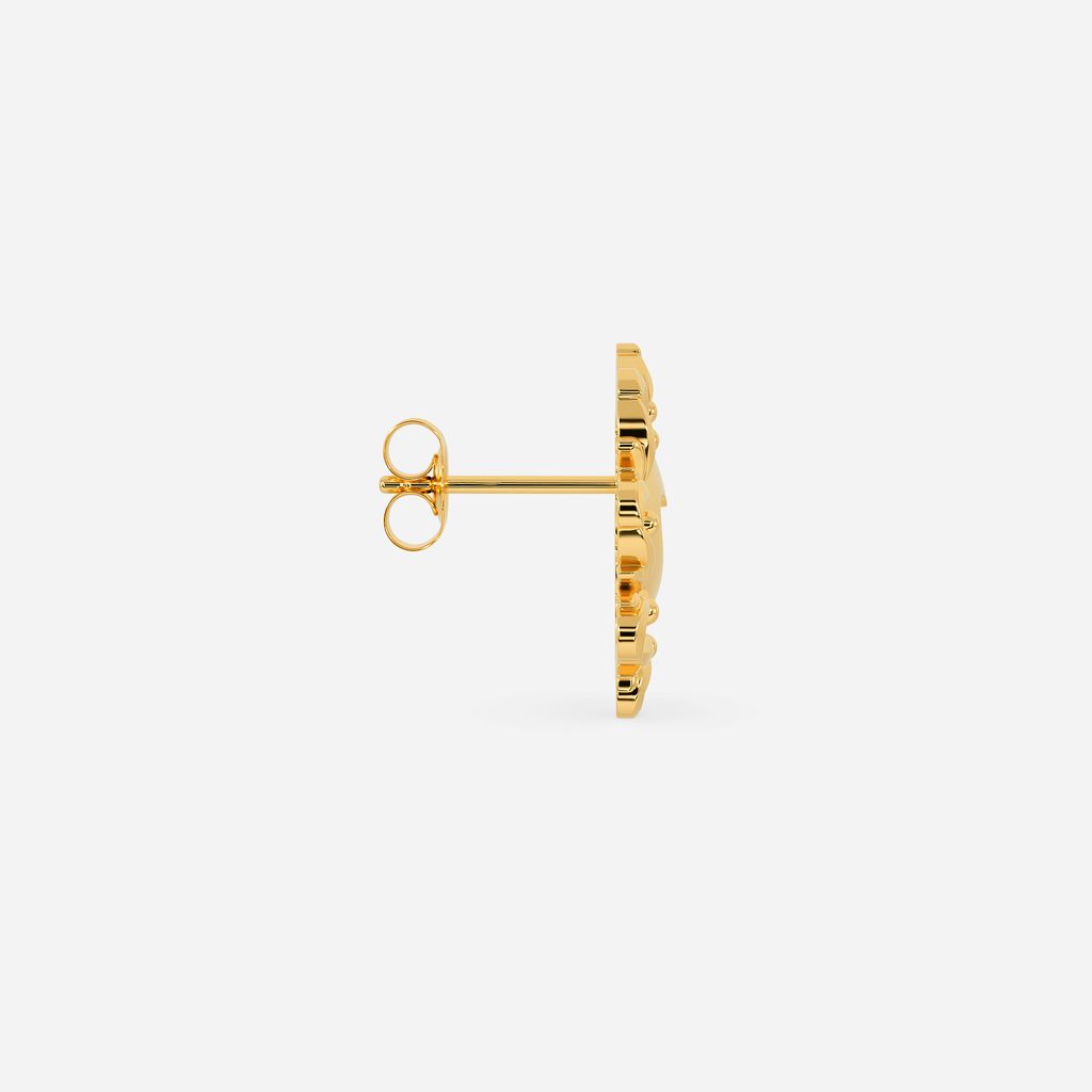 A Dream Come True Gold Earrings