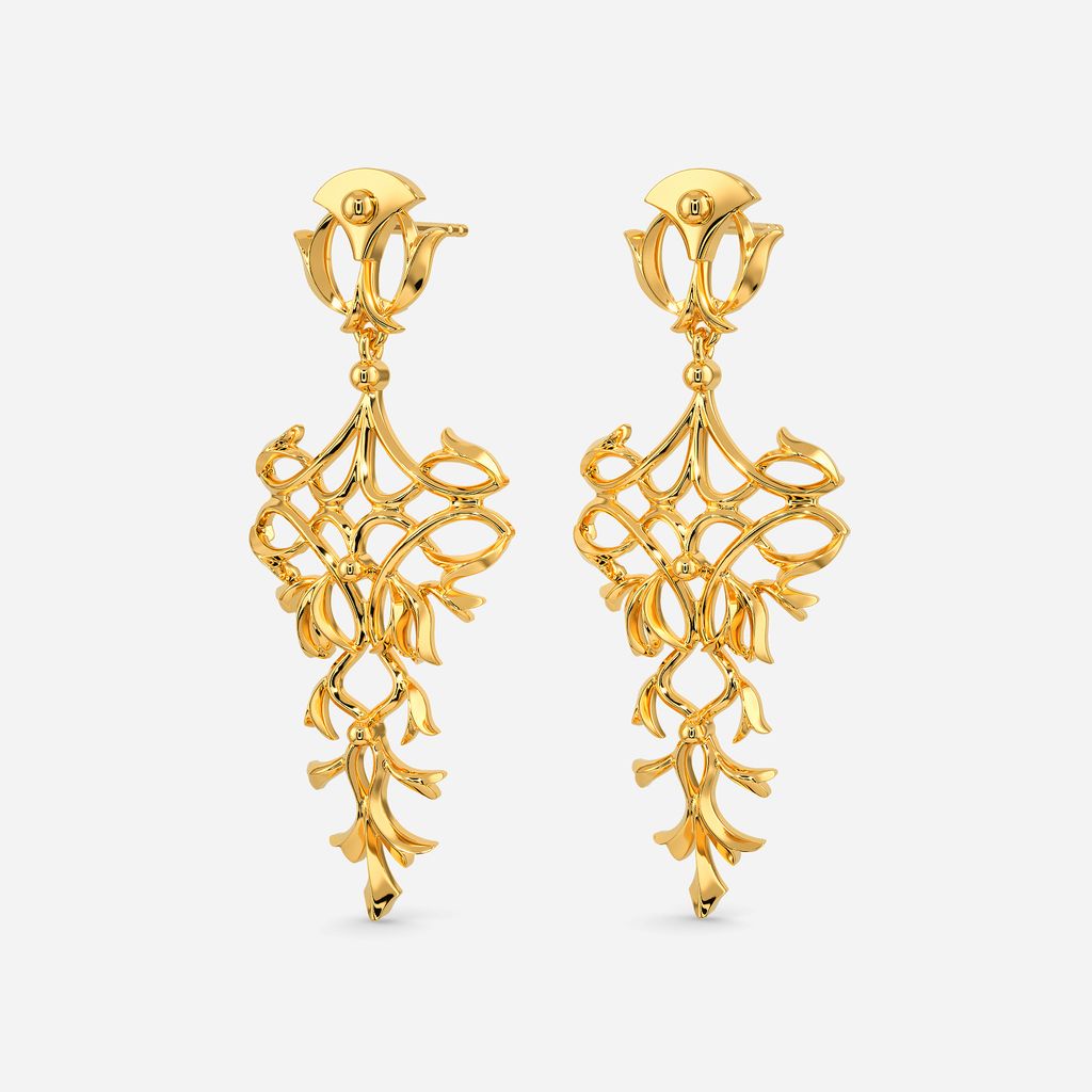 Mystical Muse Gold Earrings