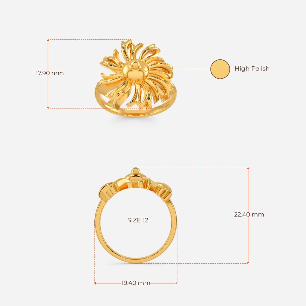 Mystical Muse Gold Rings image