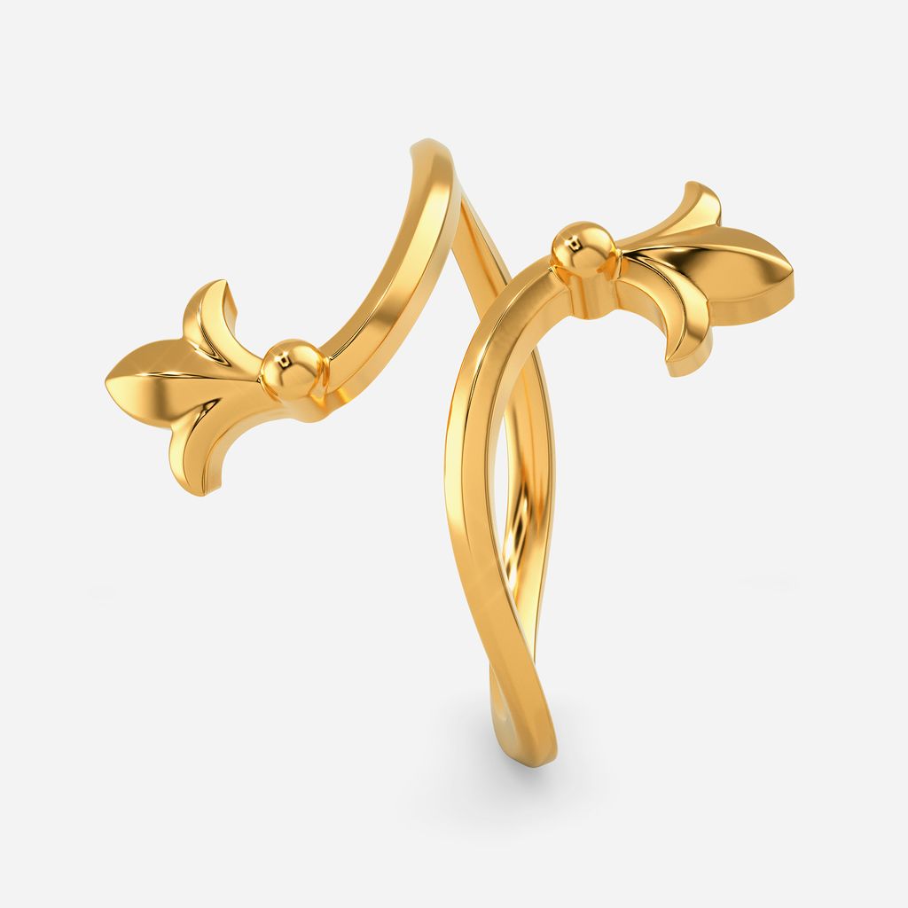 Crowning Glory Gold Rings image
