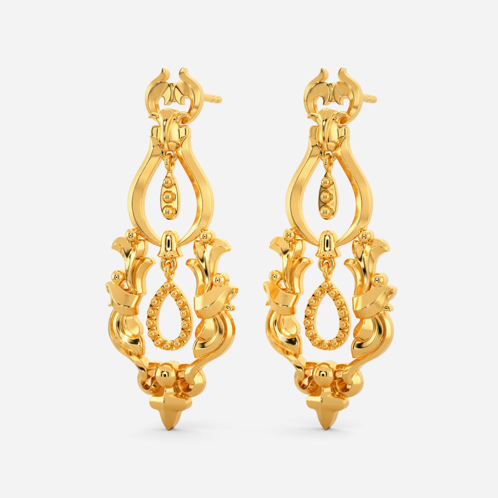 A Spoonful of Magic Gold Earrings