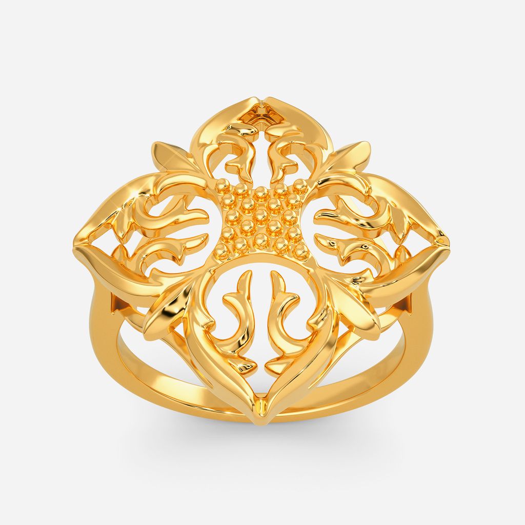 Magic Crystal Gold Rings alternate view 3