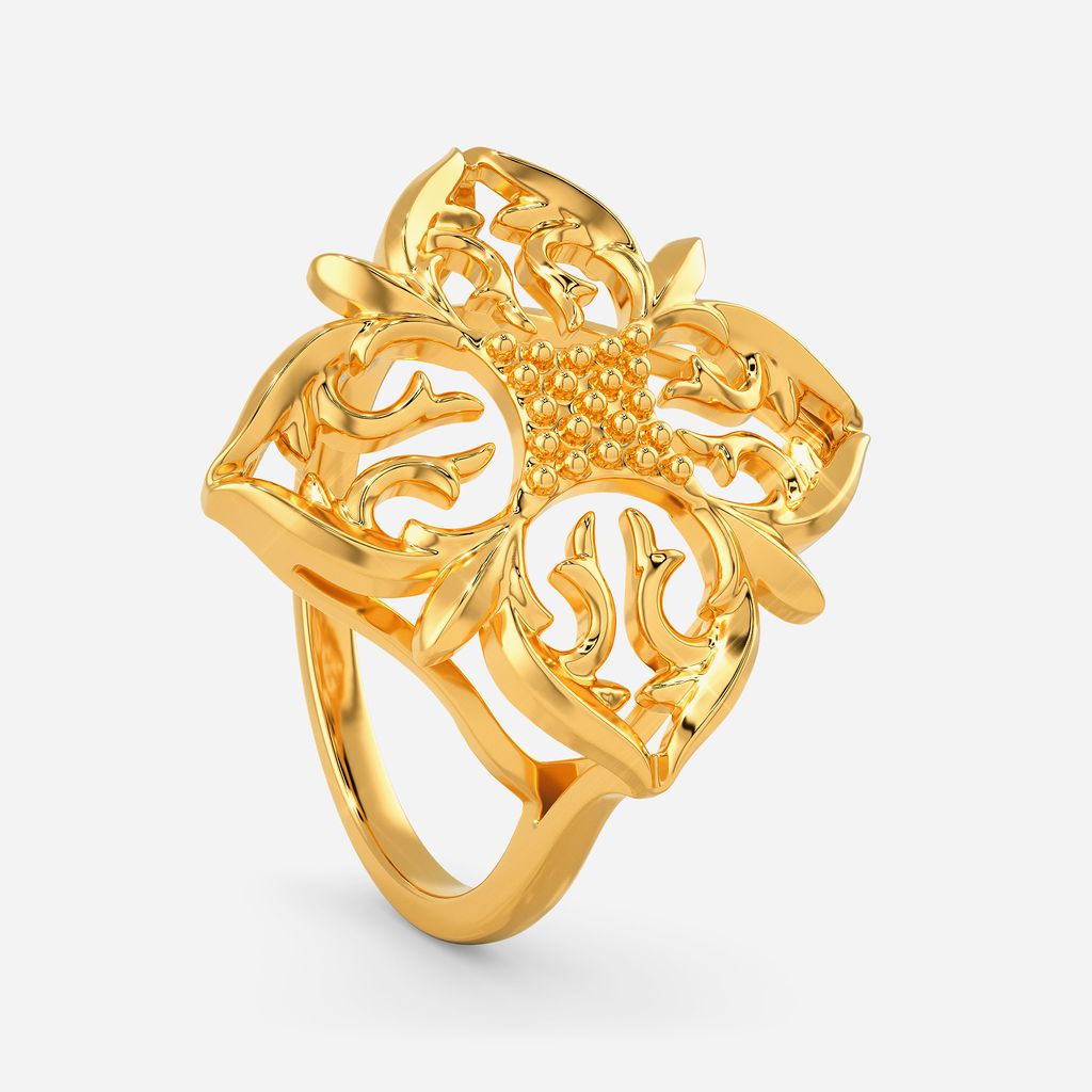 Magic Crystal Gold Rings image