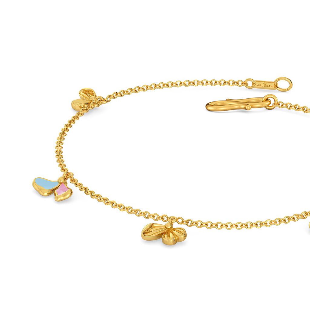 La Flor Gold Bracelets