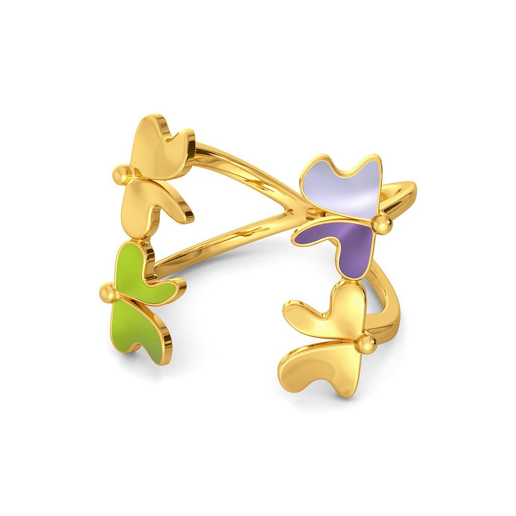 Saga de Corsage Gold Rings image