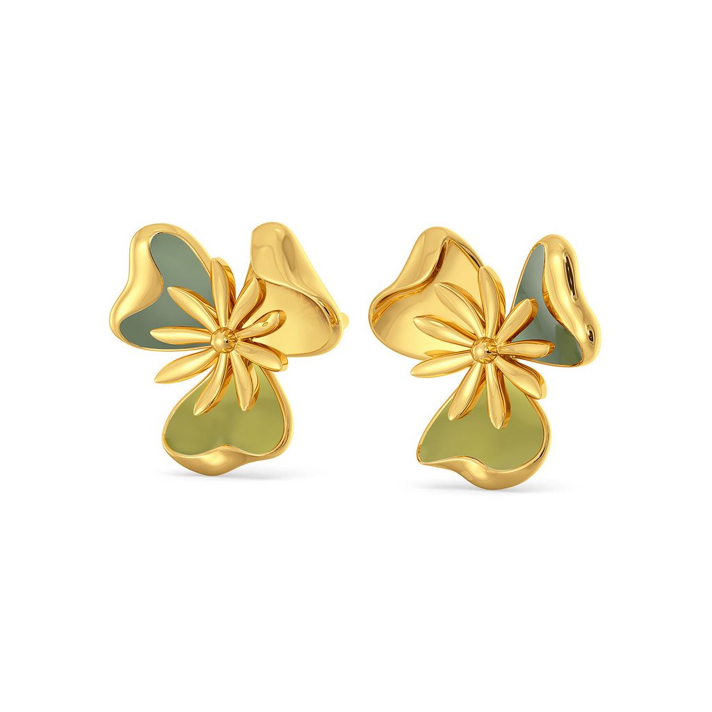 Casa De Posy Gold Earrings