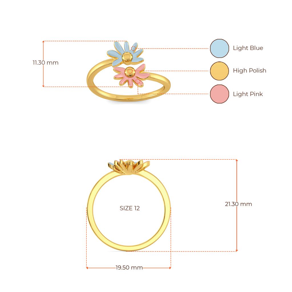 Fleur n Finesse Gold Rings image