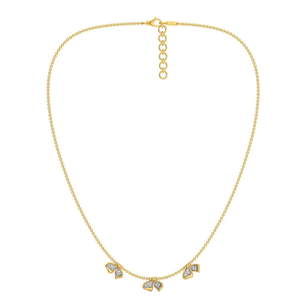 Triple Twins Diamond Necklaces
