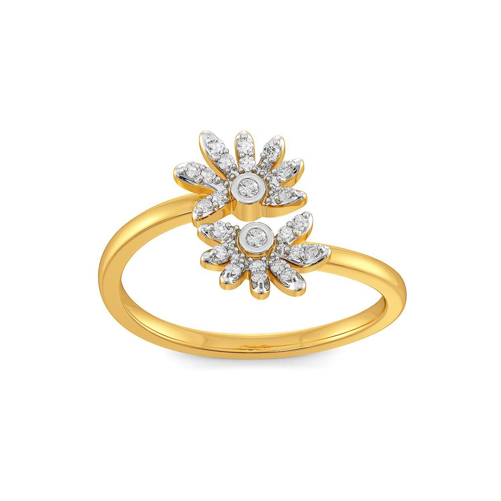 The Mirror Image Diamond Rings alternate view 3