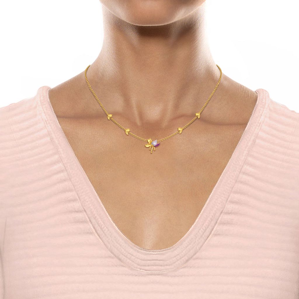 Lei Floret Gold Necklaces