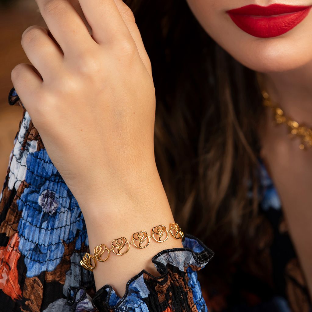 Rose All Over Gold Bracelets