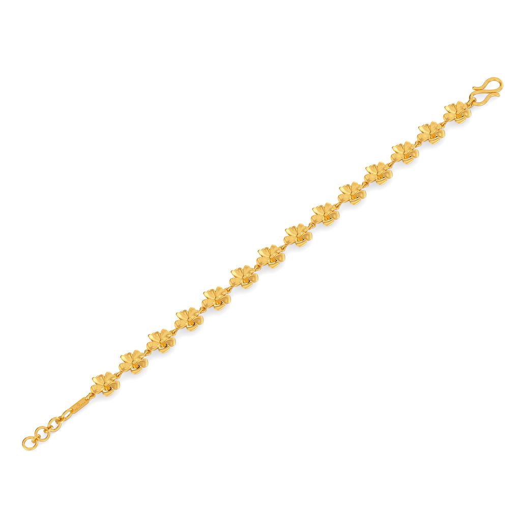 Fresh As a Daisy Gold Bracelets