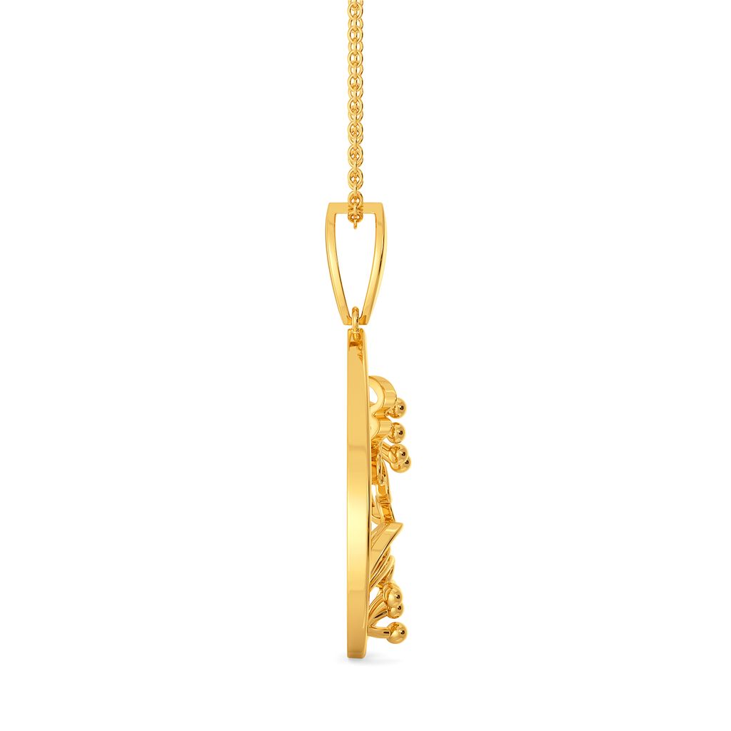 Tulip Together Gold Pendants