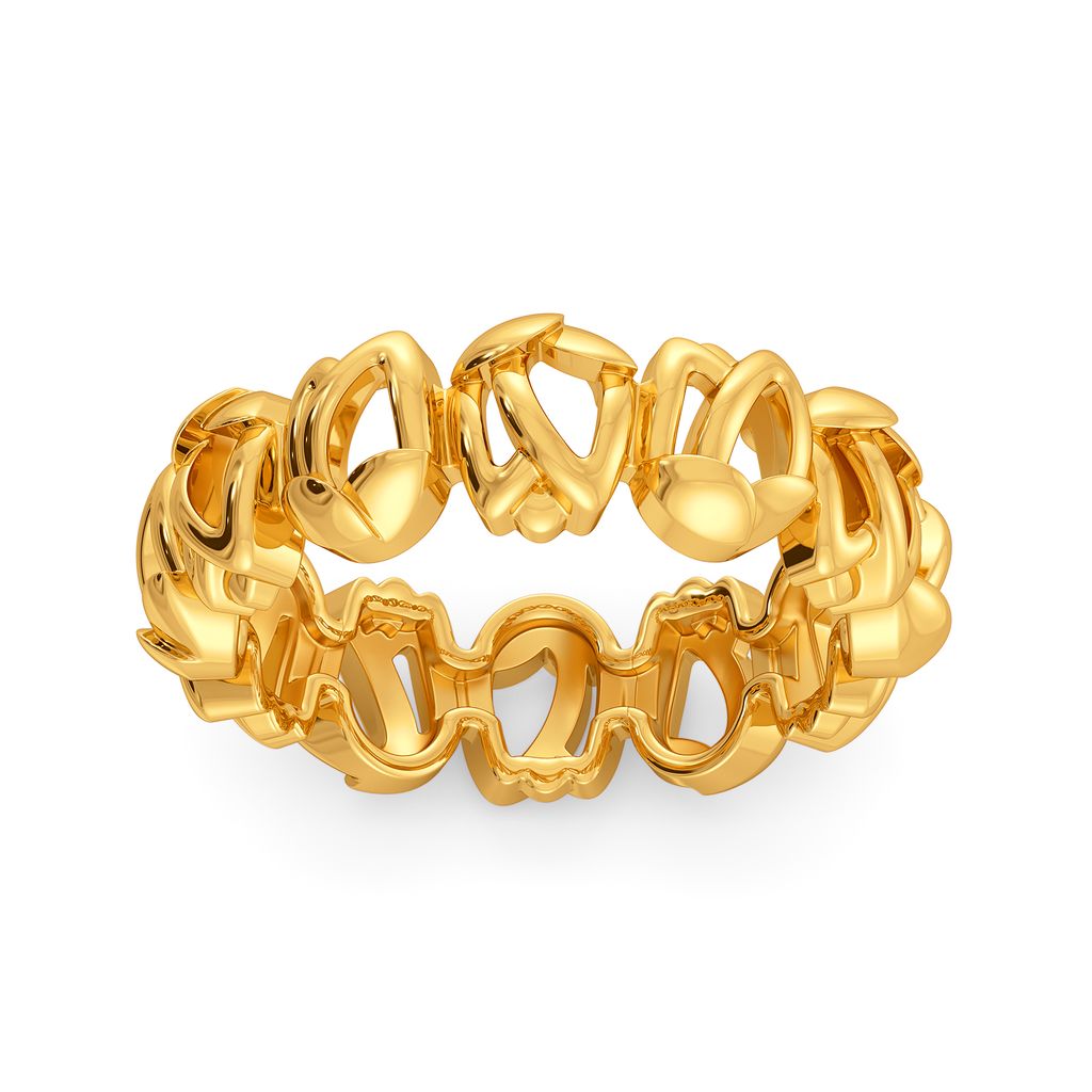 Tune Into Tulip Gold Rings alternate view 2