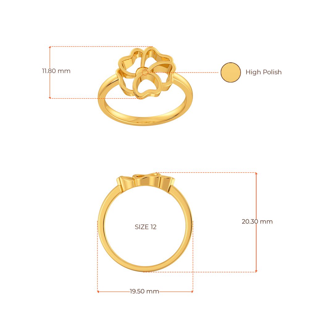 Daisy Dappers Gold Rings image