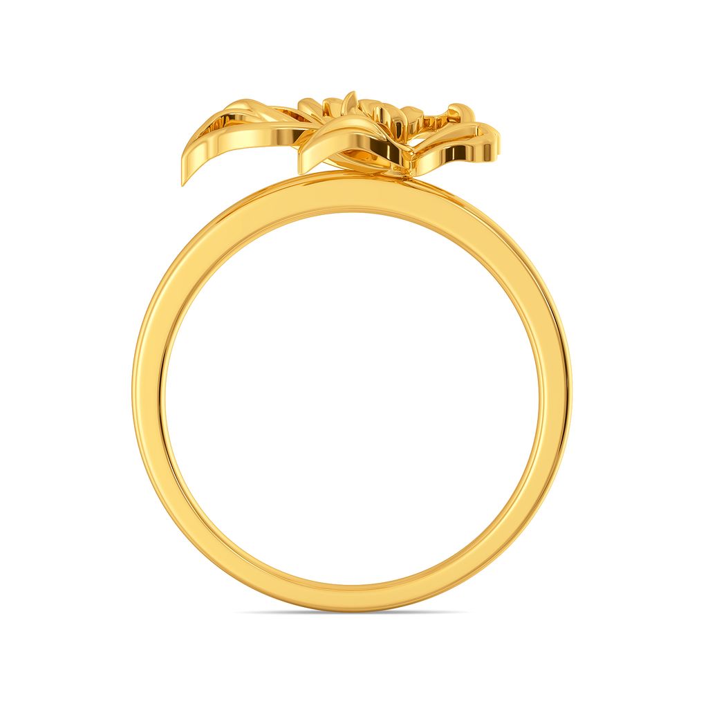 Ode to Orchid Gold Rings image
