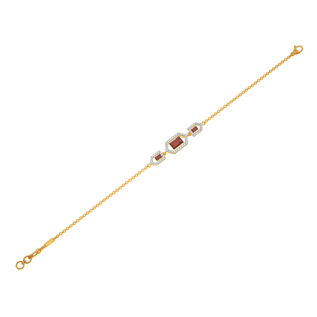 Red Winter Diamond Bracelets