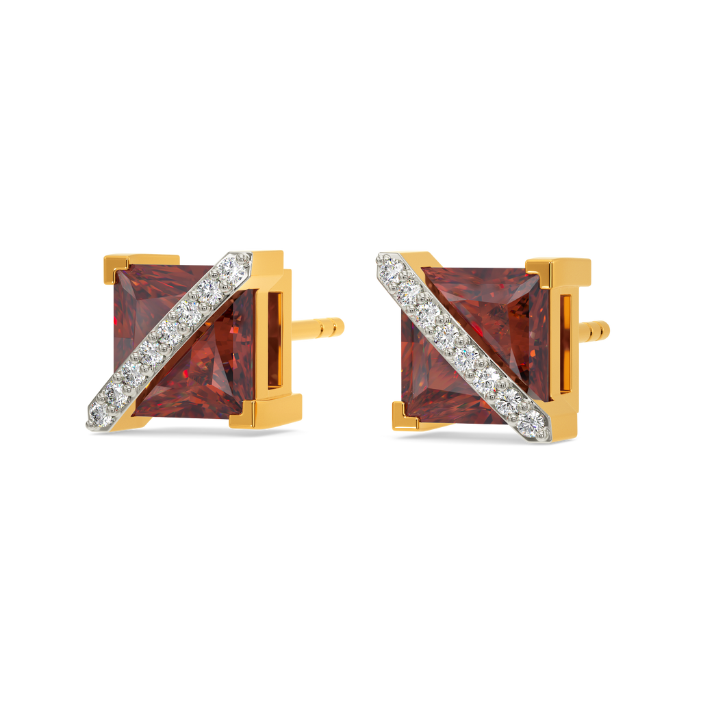Flamboyant Mood Diamond Earrings
