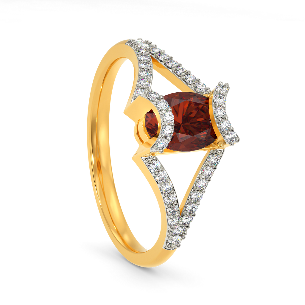 Red Power Diamond Rings image