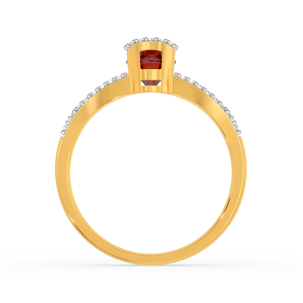 Red Power Diamond Rings image