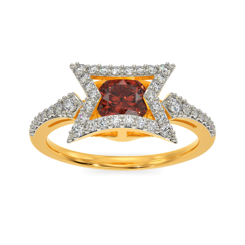 Dramatic Red Diamond Rings alternate view 3
