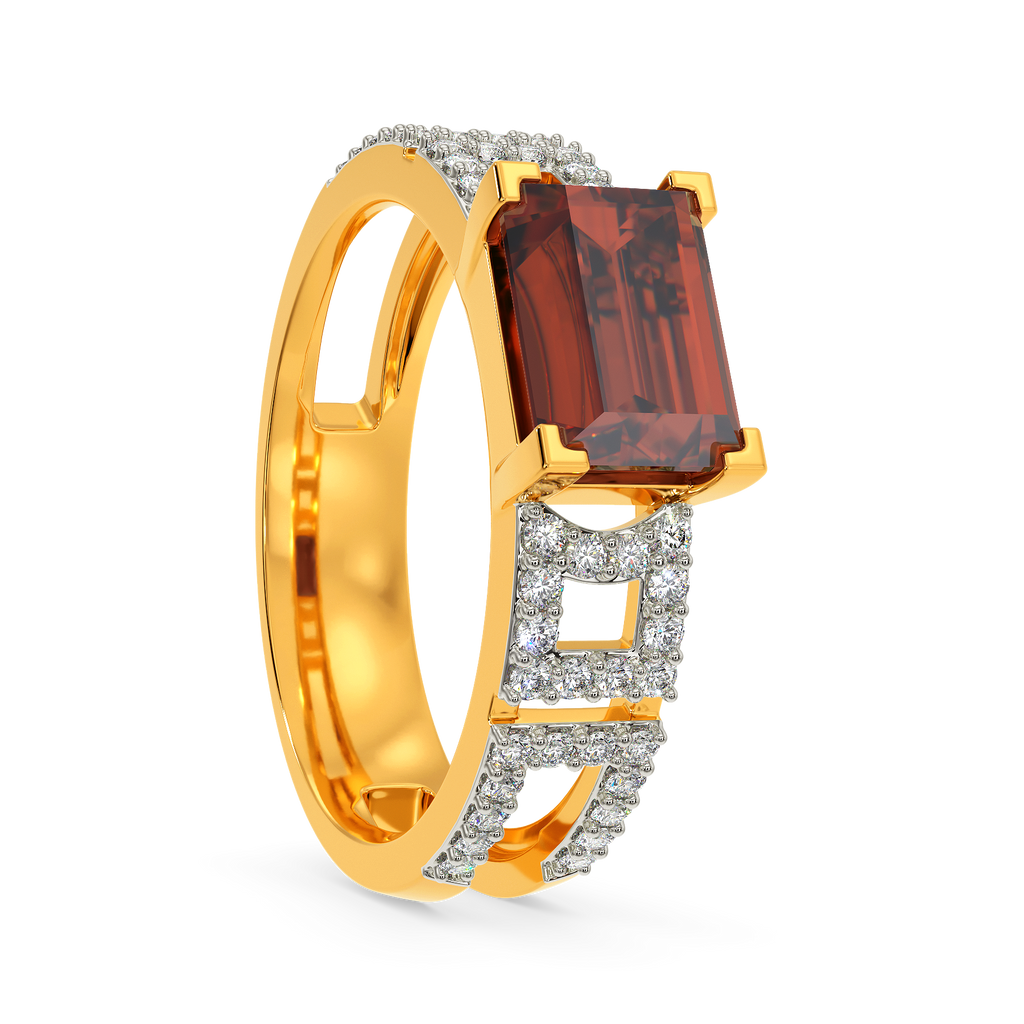 Red Fair Diamond Rings image