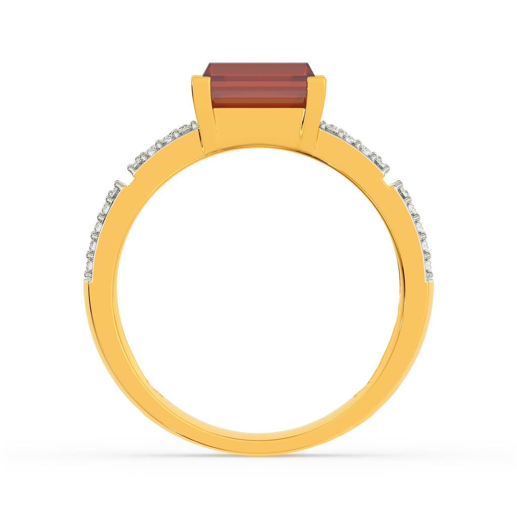 Red Fair Diamond Rings image