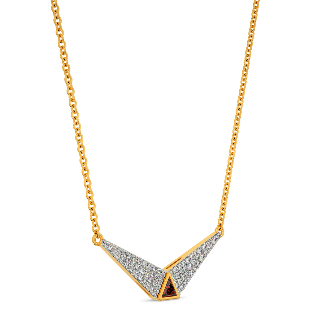 Bawse Red Diamond Necklaces