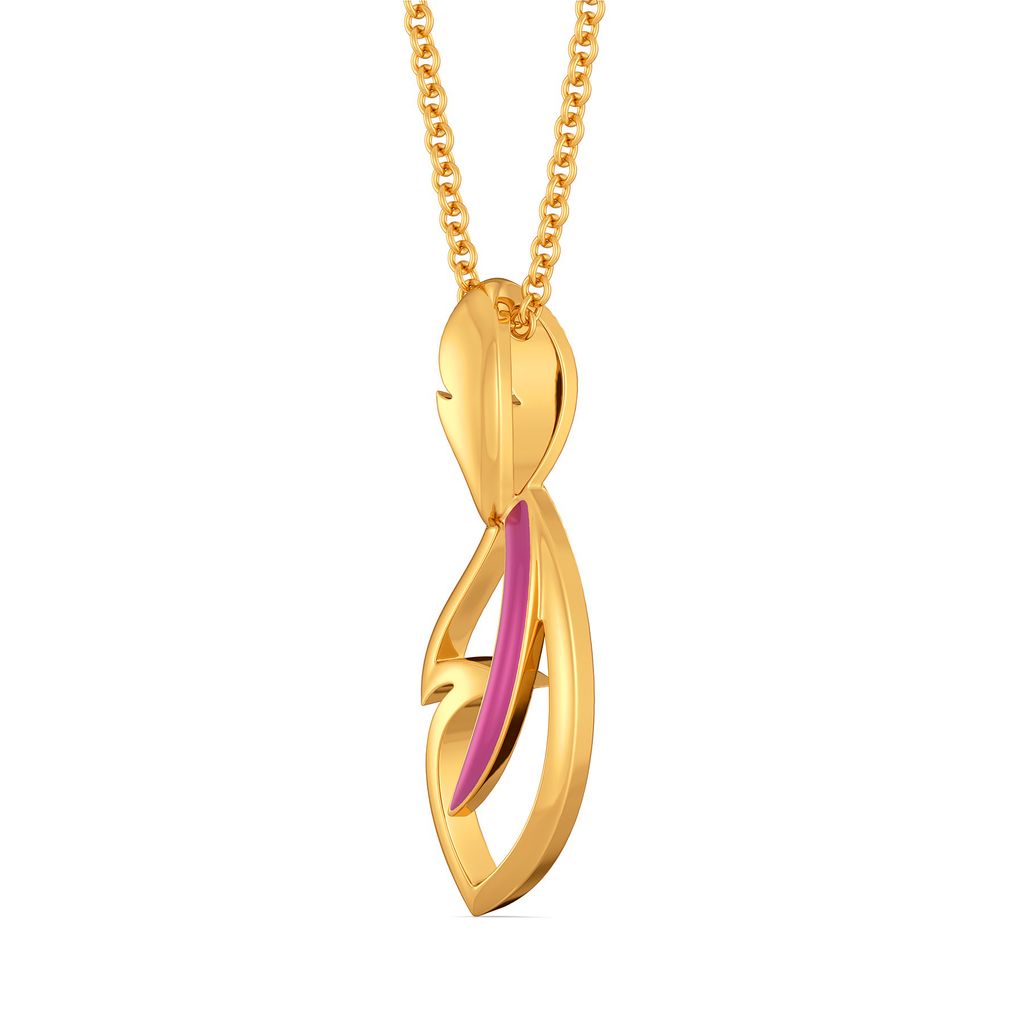 Colour Crest Gold Pendants