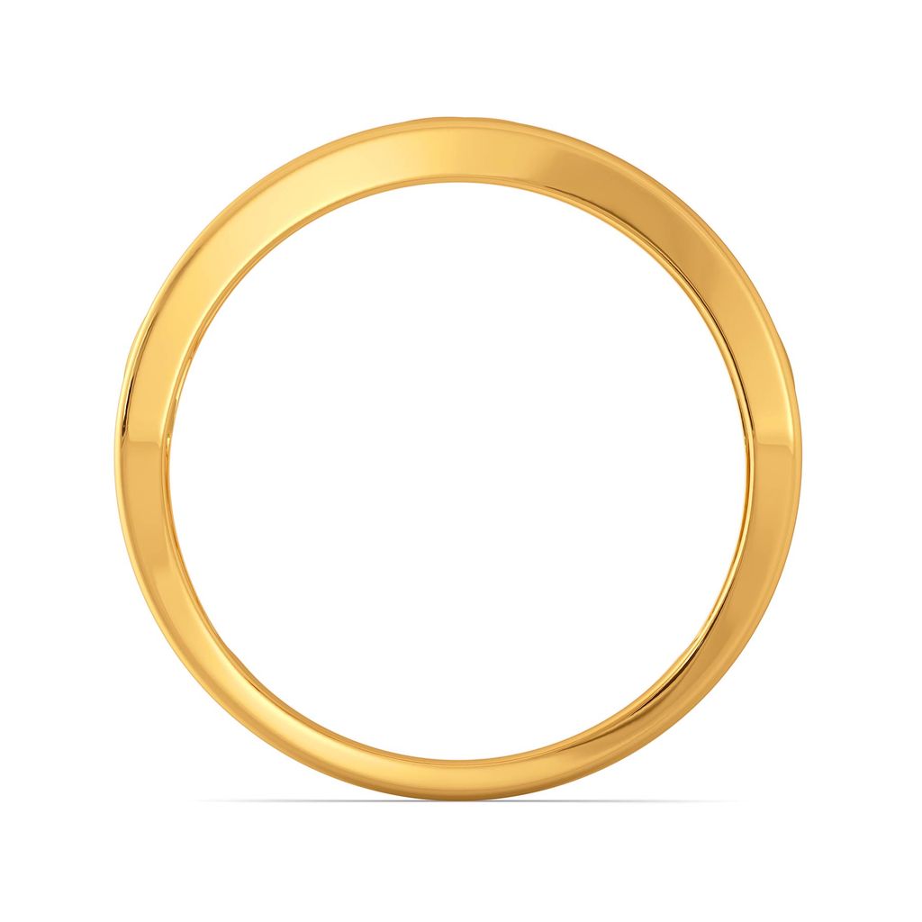 Feather Flight Gold Rings image