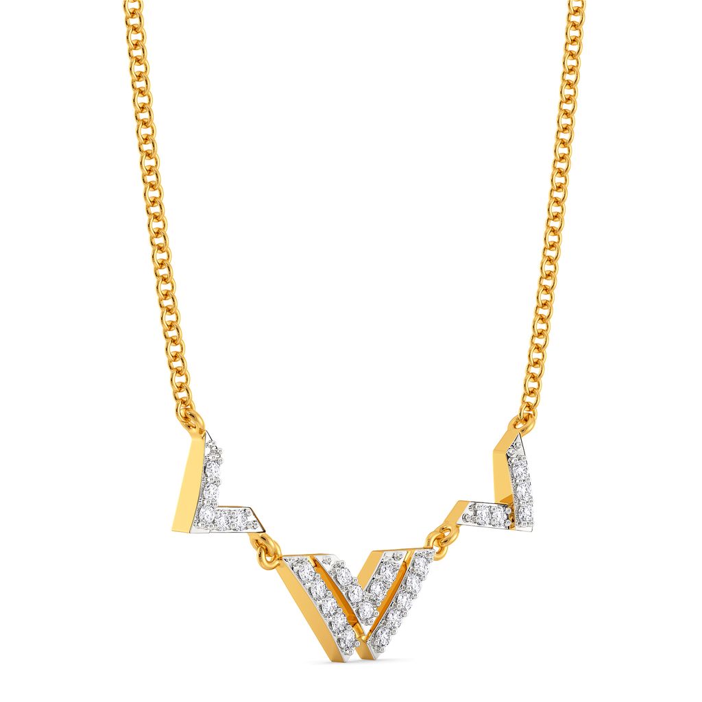 Dazzling Dawn Diamond Necklaces