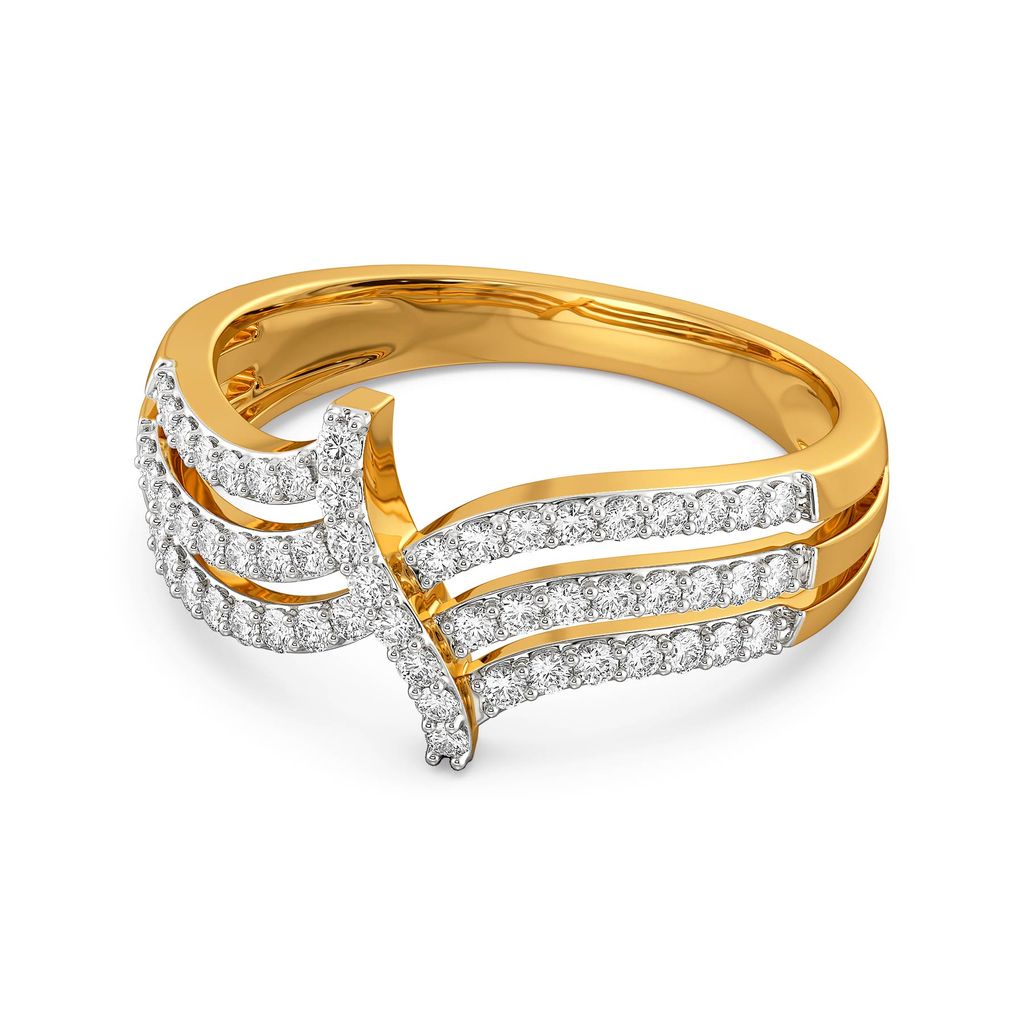 Bourgeois Twist Diamond Rings alternate view 2