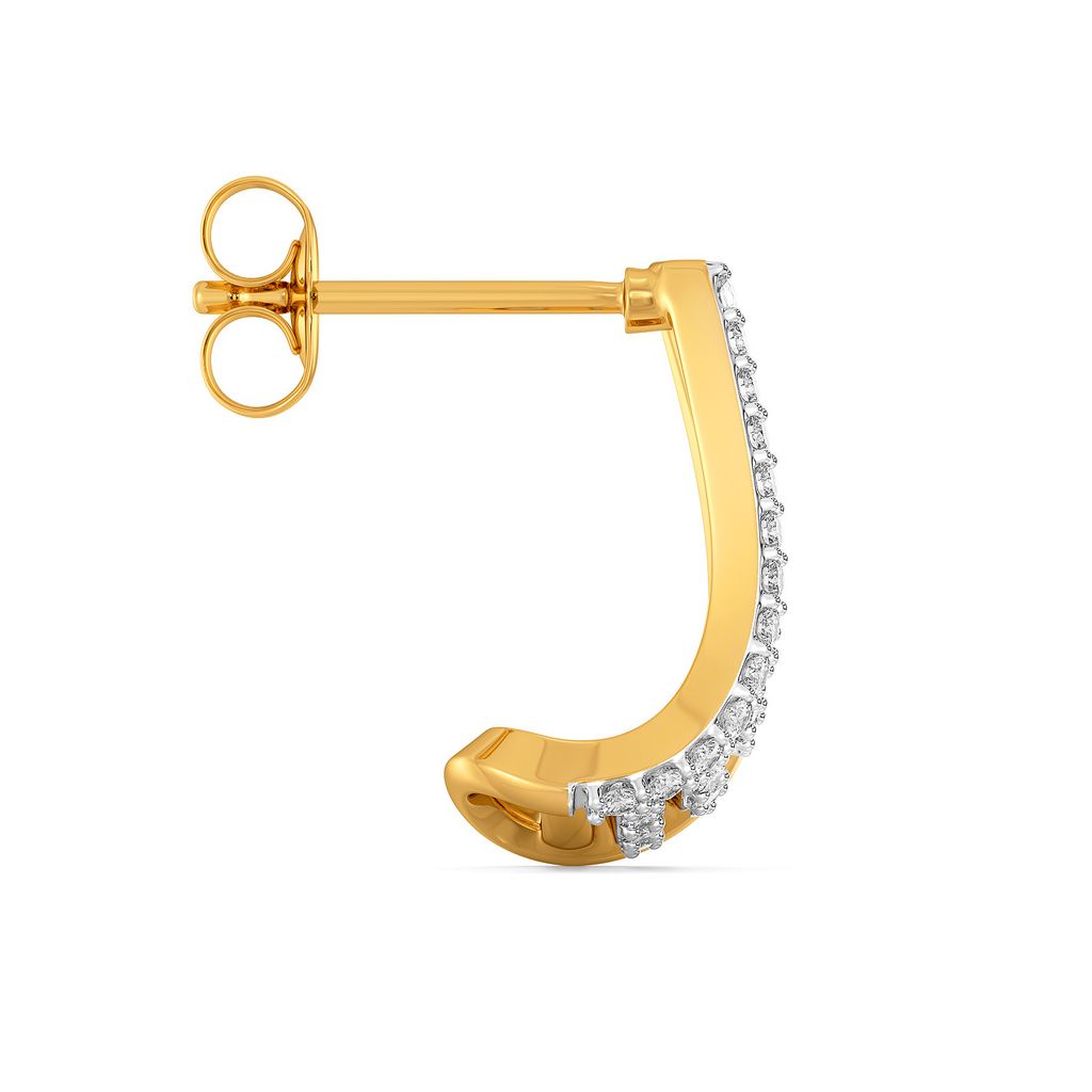 Bourgeois Twist Diamond Earrings