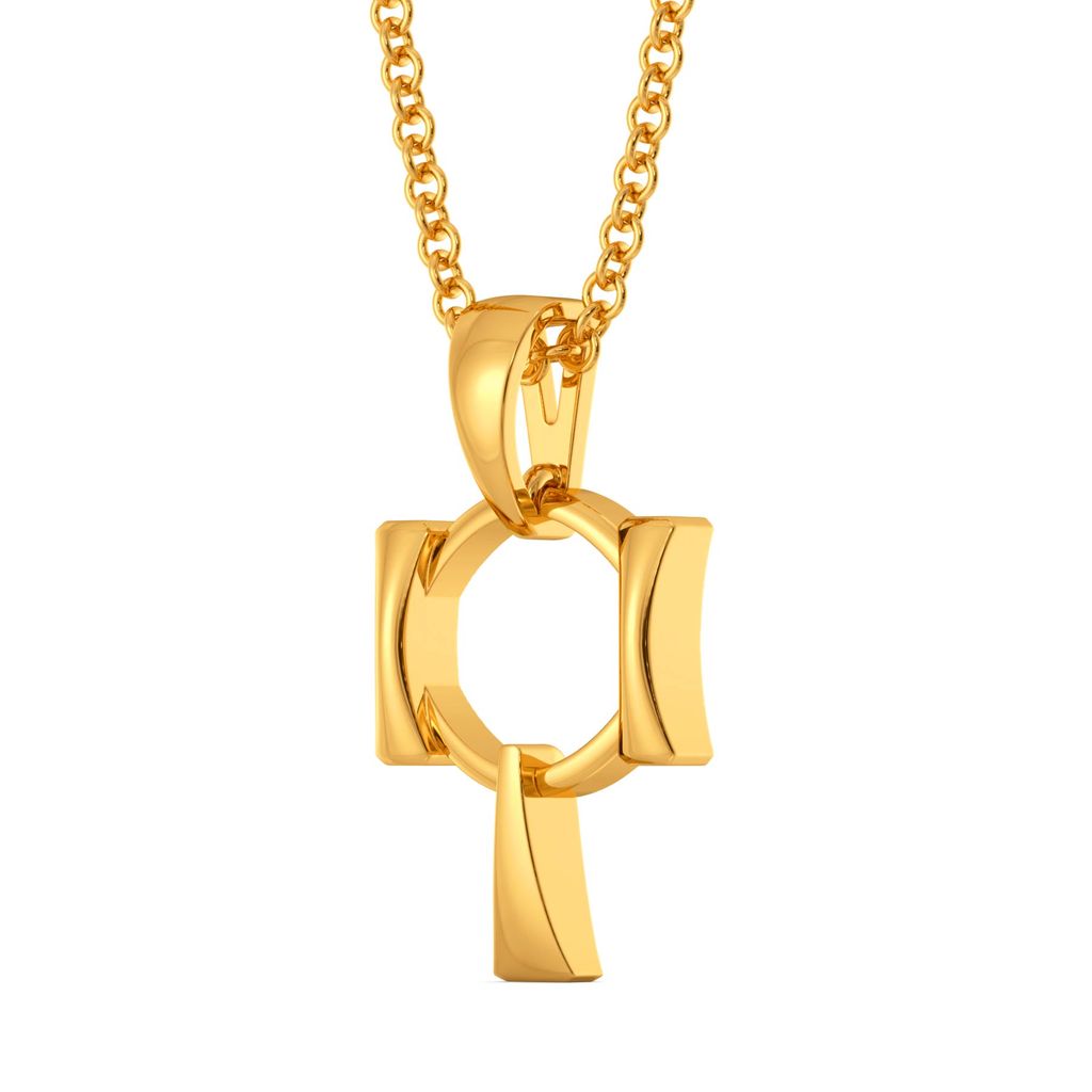 Mesh Refresh Gold Pendants