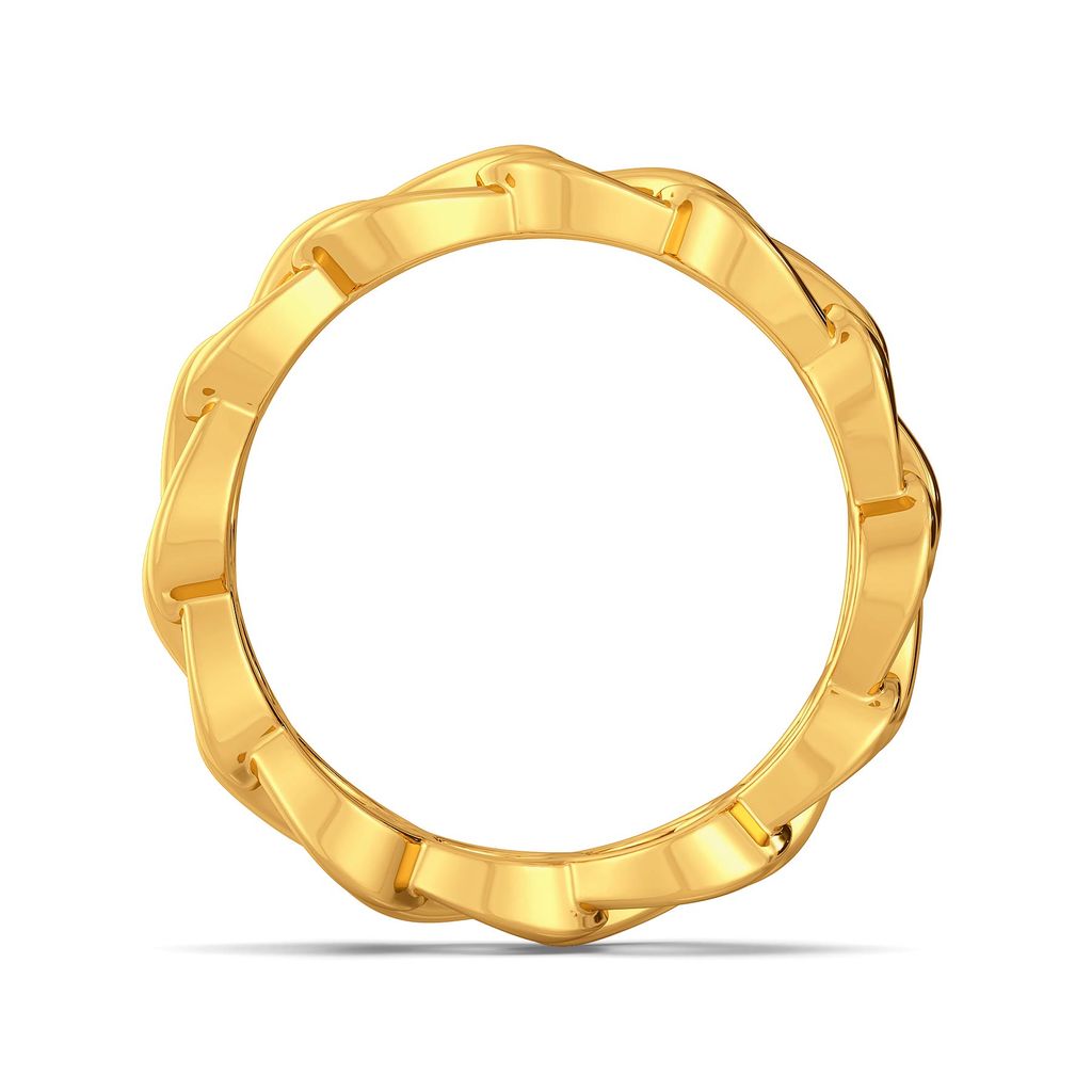 Match the Mesh Gold Rings image