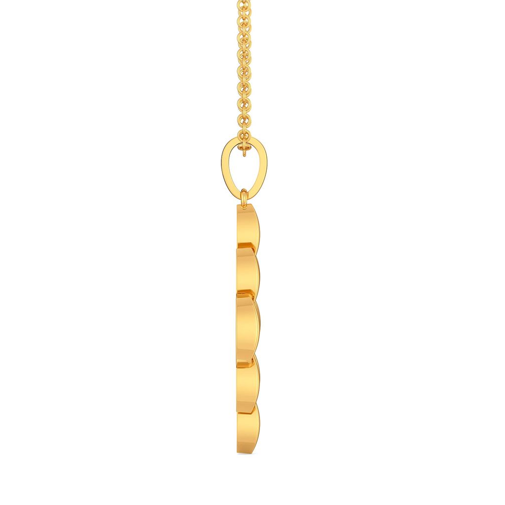Meshy Affair Gold Pendants