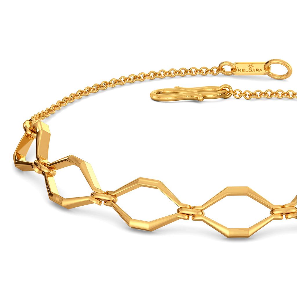 Hippie Net Gold Bracelets