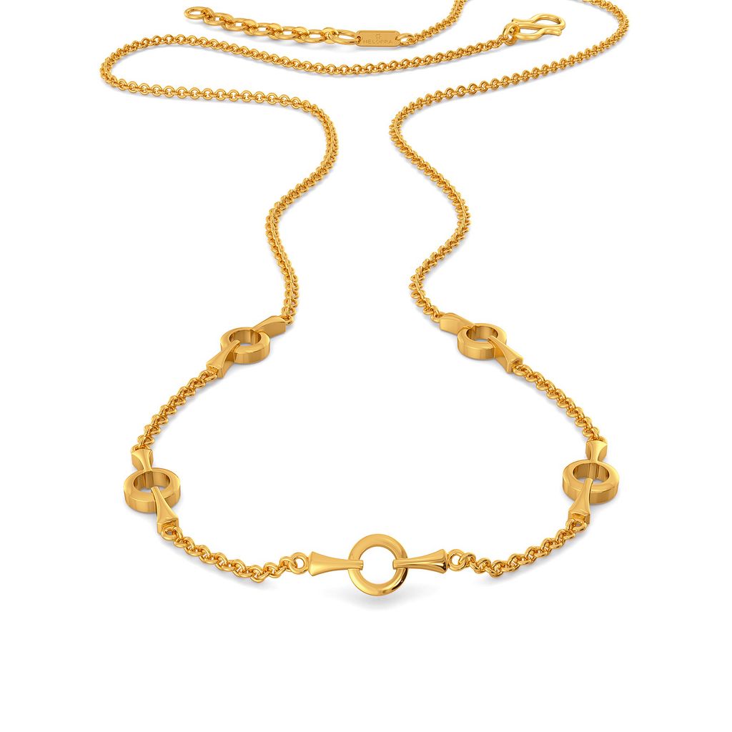 My Kinda Meshy Gold Necklaces