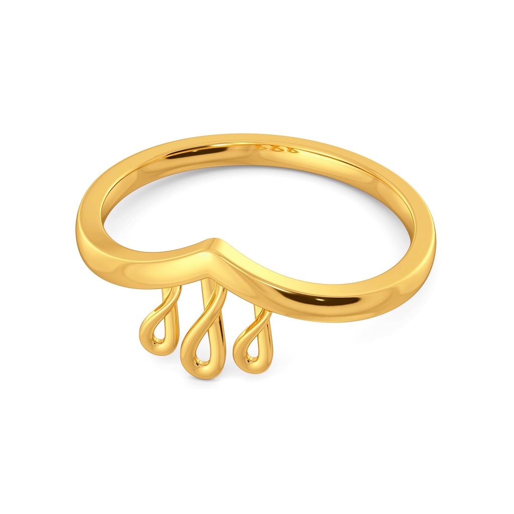 Sway With Fray Gold Rings alternate view 3