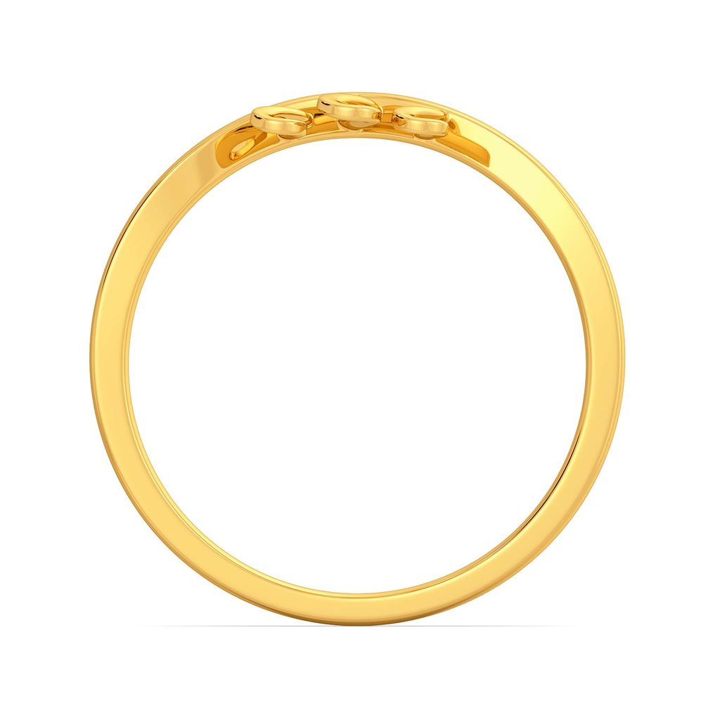 Sway With Fray Gold Rings image