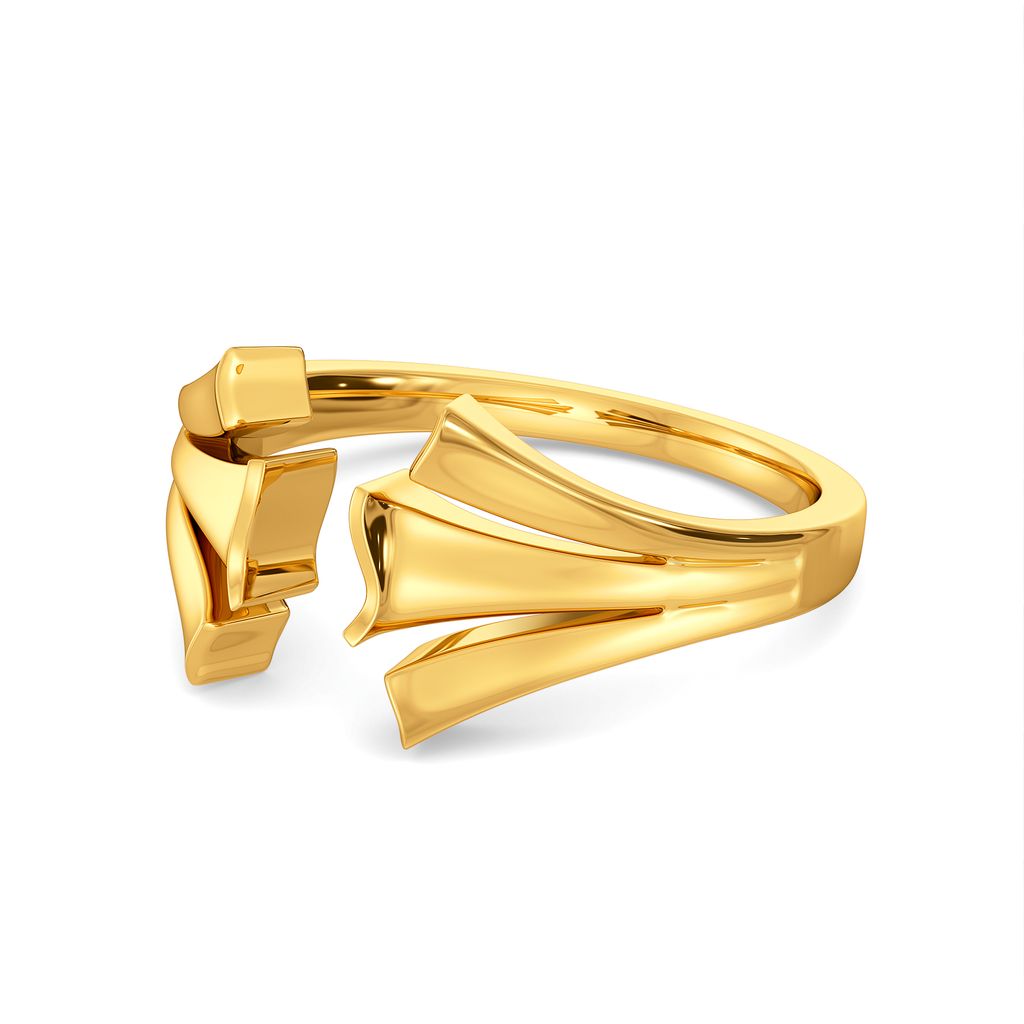 Fall For Fringe Gold Rings alternate view 3