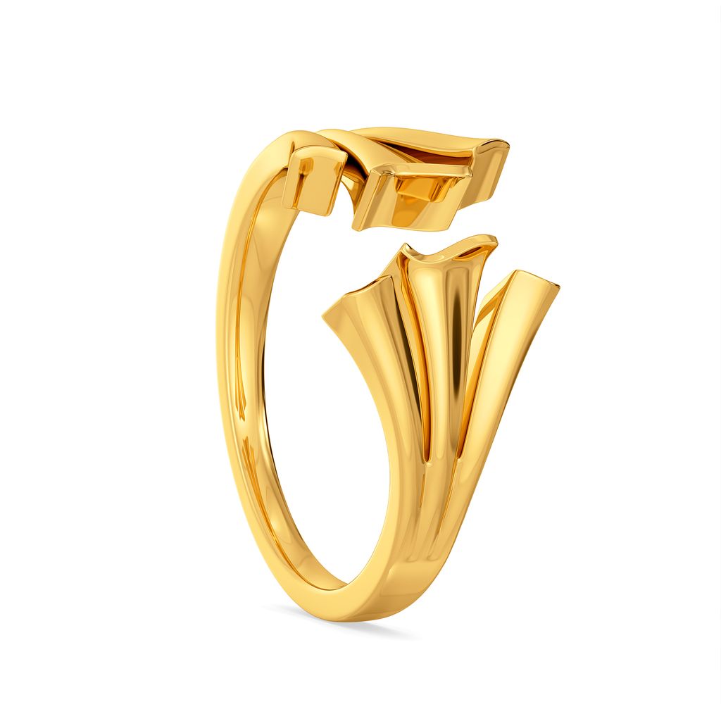 Fall For Fringe Gold Rings image