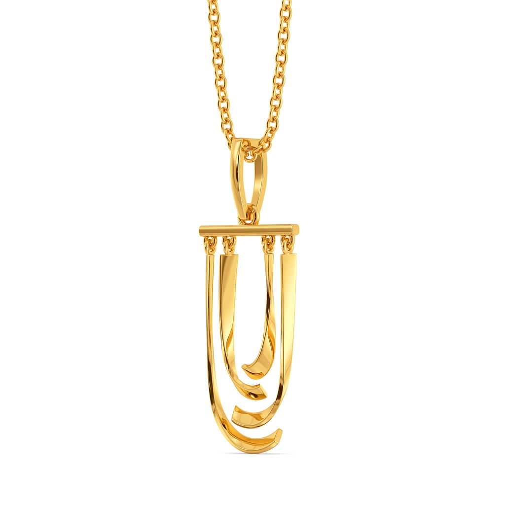 Twist O Trims Gold Pendants