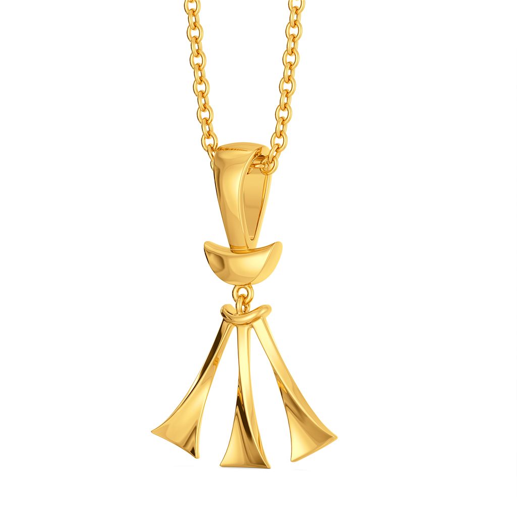 Cinch The Fringe Gold Pendants