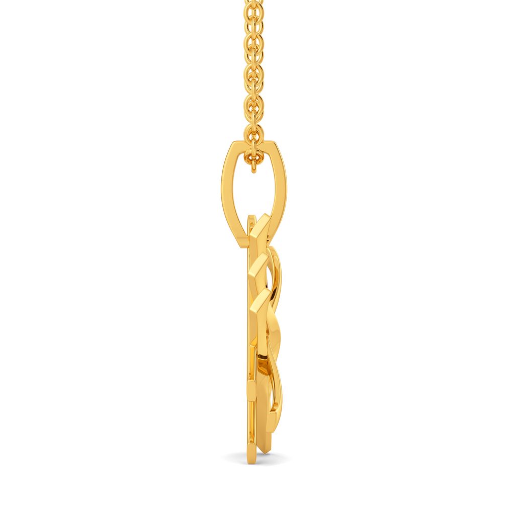 Fringe Fever Gold Pendants