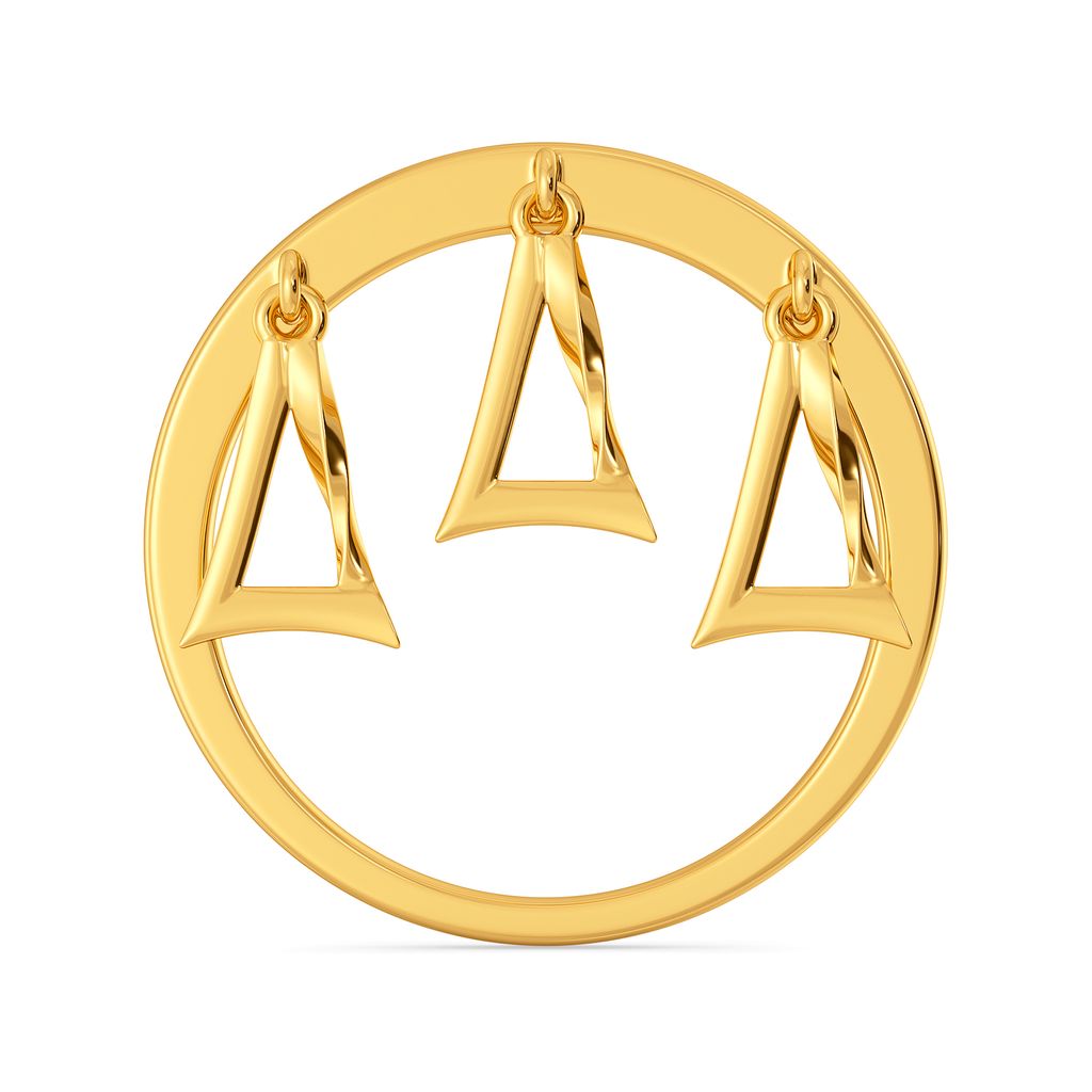 Feel The Fringe Gold Rings image
