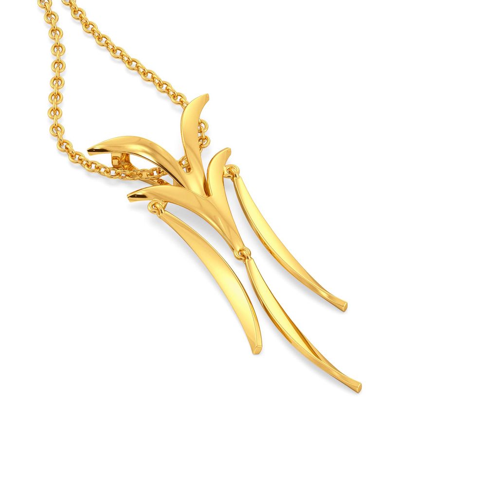 Fringe Freedom Gold Pendants